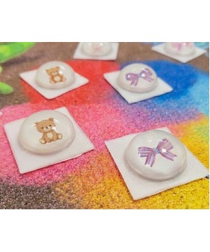 ぷっくりかわいい立体シールを手作りしてみよう！