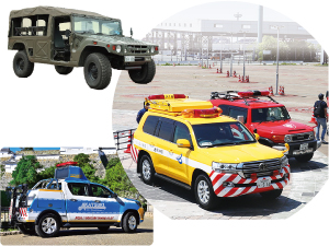 はたらく車&EVカーが大集合!